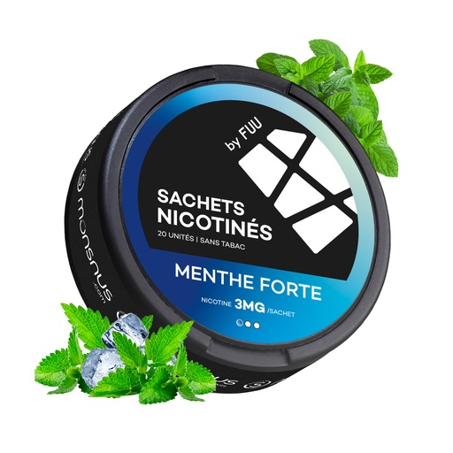 [SNMF] Menthe Forte - Sachets Nicotinés
